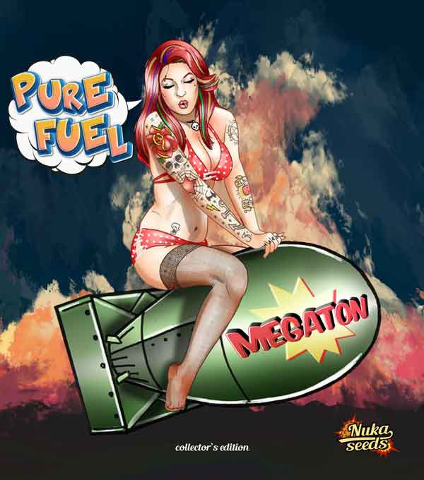 Megaton cannabis samen box by nukaseeds