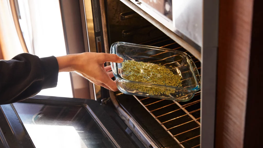 Making cannabis cheese - cannabis decarboxylation