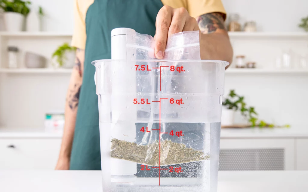 marihuana pod-vide dekarboxylace