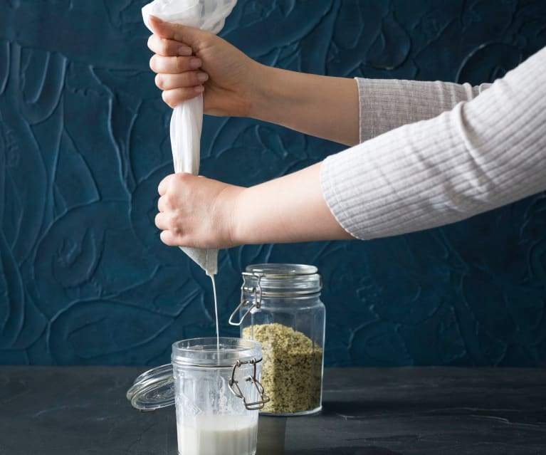 vyždímání rozmixovaných semen