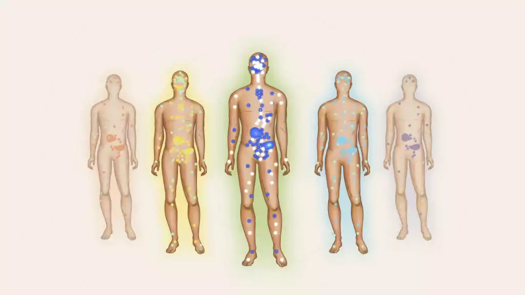 znaky s endokanaboidním systémem