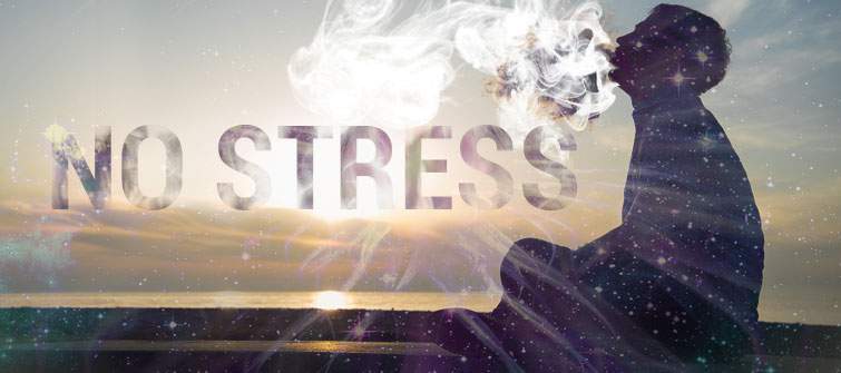 Marihuana und Meditation helfen gegen Stress und Angstzustände