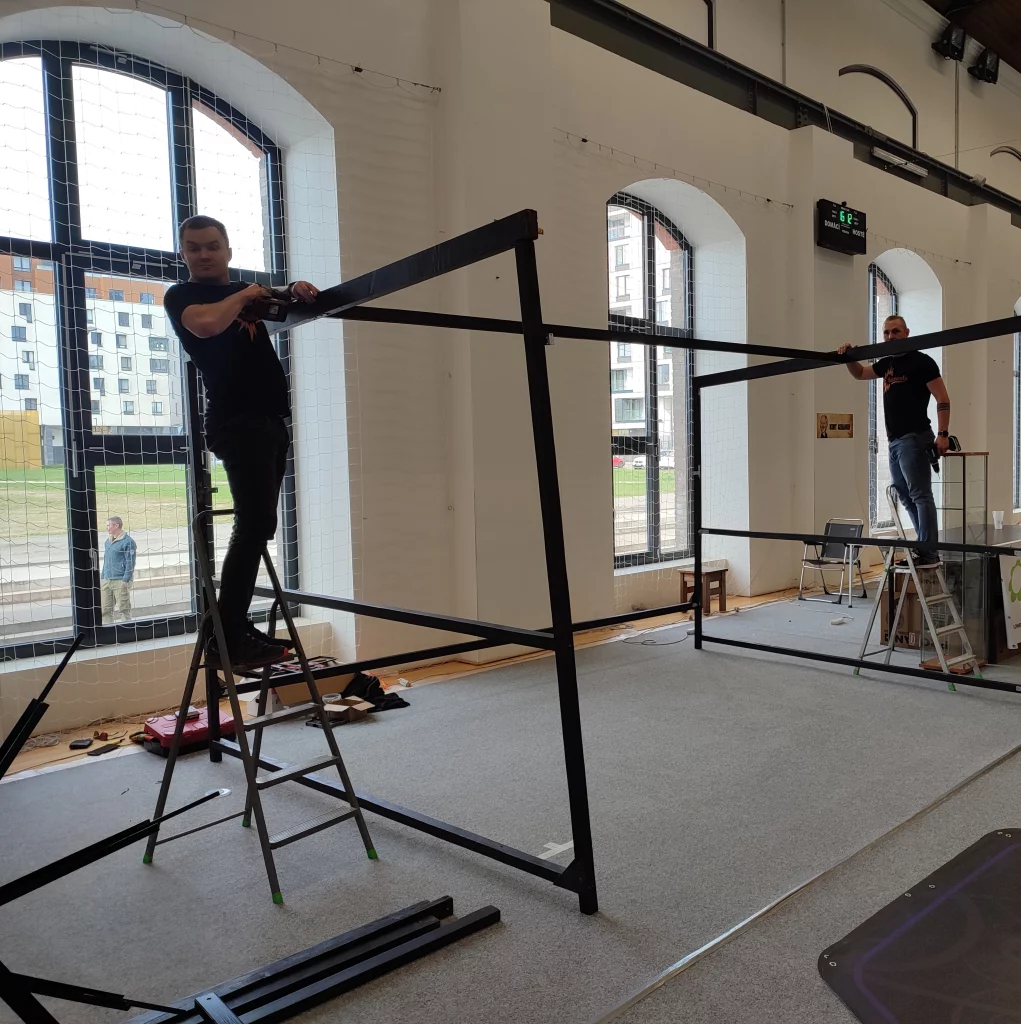 Vorbereitungen für Konopex