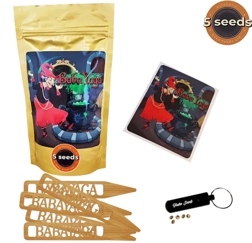 konopná semínka babayaga Nuka 5 semínek v sáčku
