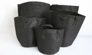 Nukaseeds různé velikosti textilních květináčů