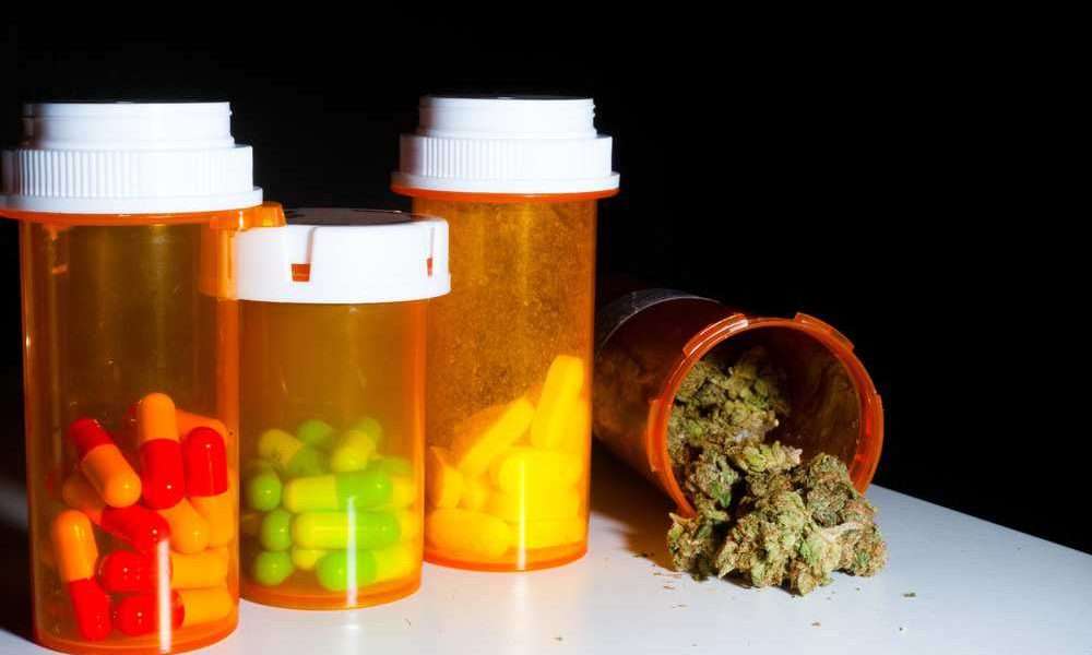 stimulants and cannabis buds