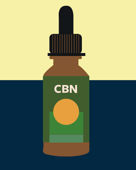 CBN anime oil bottle