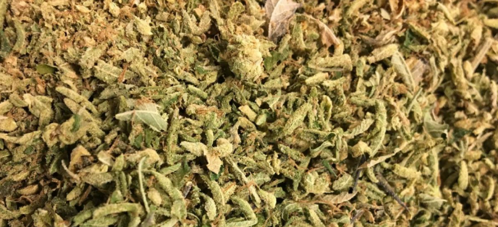 Grades of cannabis trim