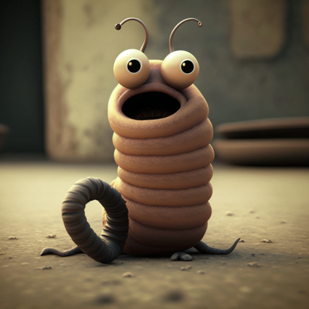 Parasit überwältigt