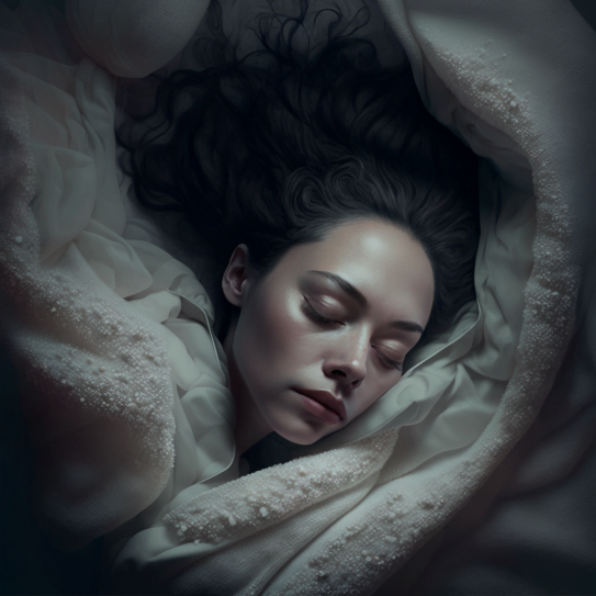 Melatonin supplements as a sleep aid.