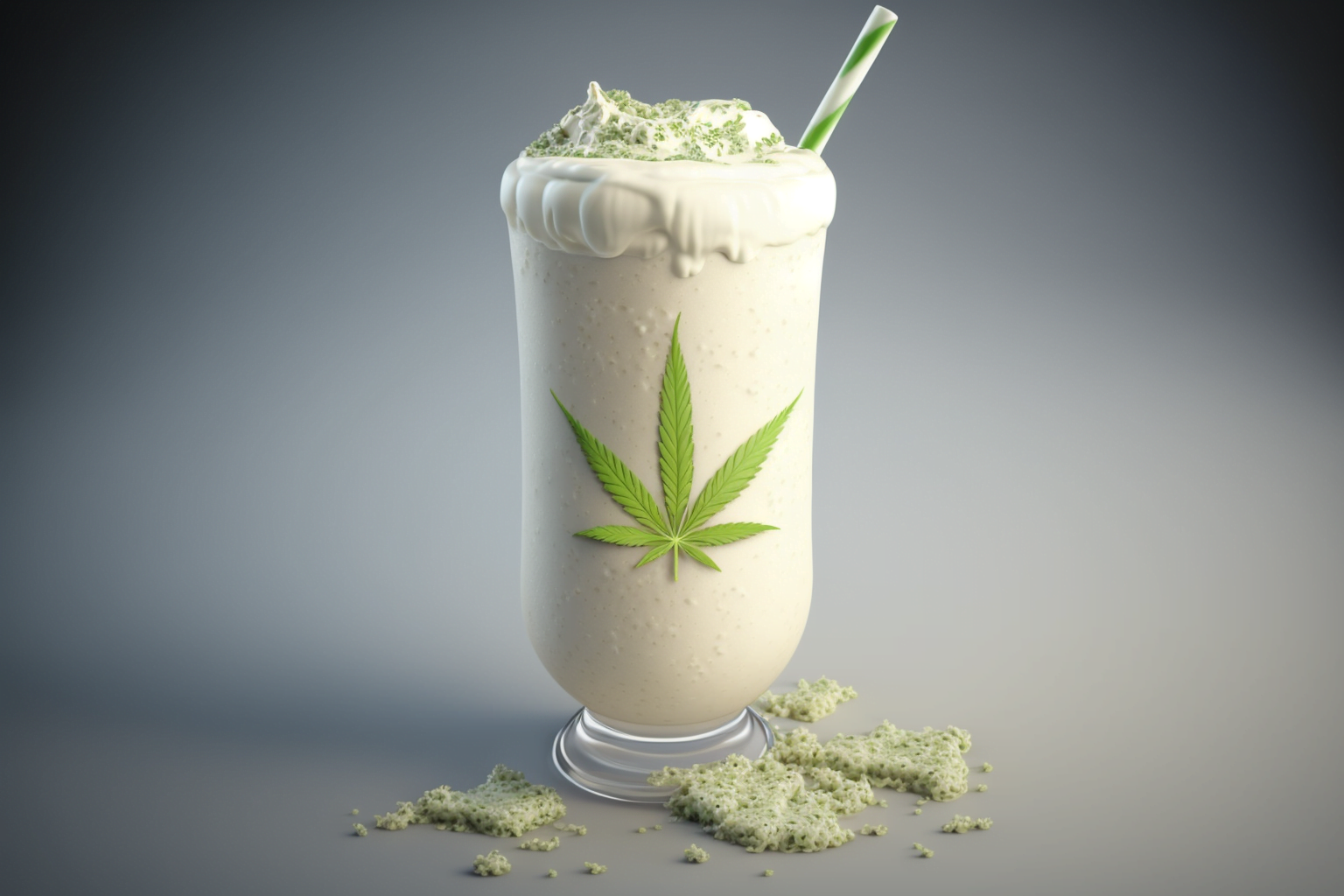 cannabis milk shake