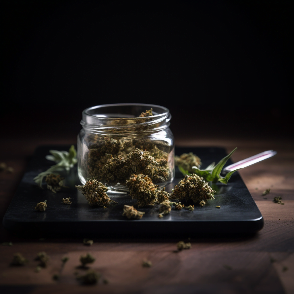 Výroba konopné masti - dekarboxylace