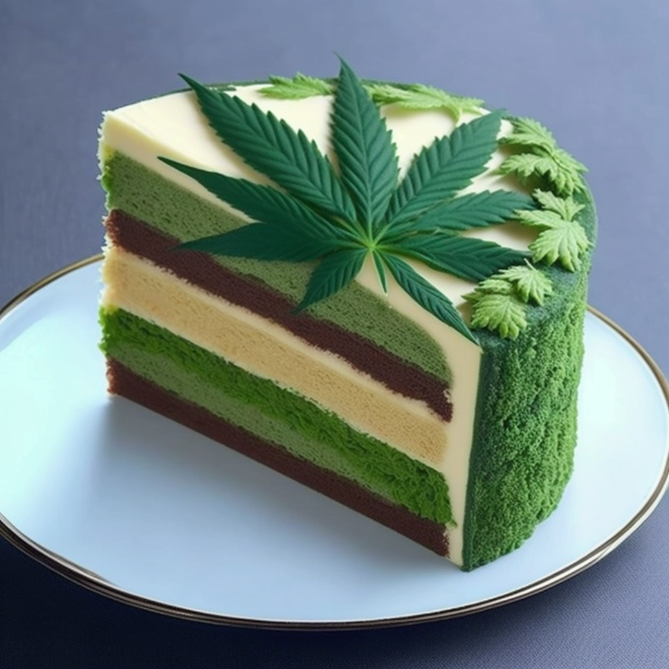 Konopný dort - lahodná dobrota