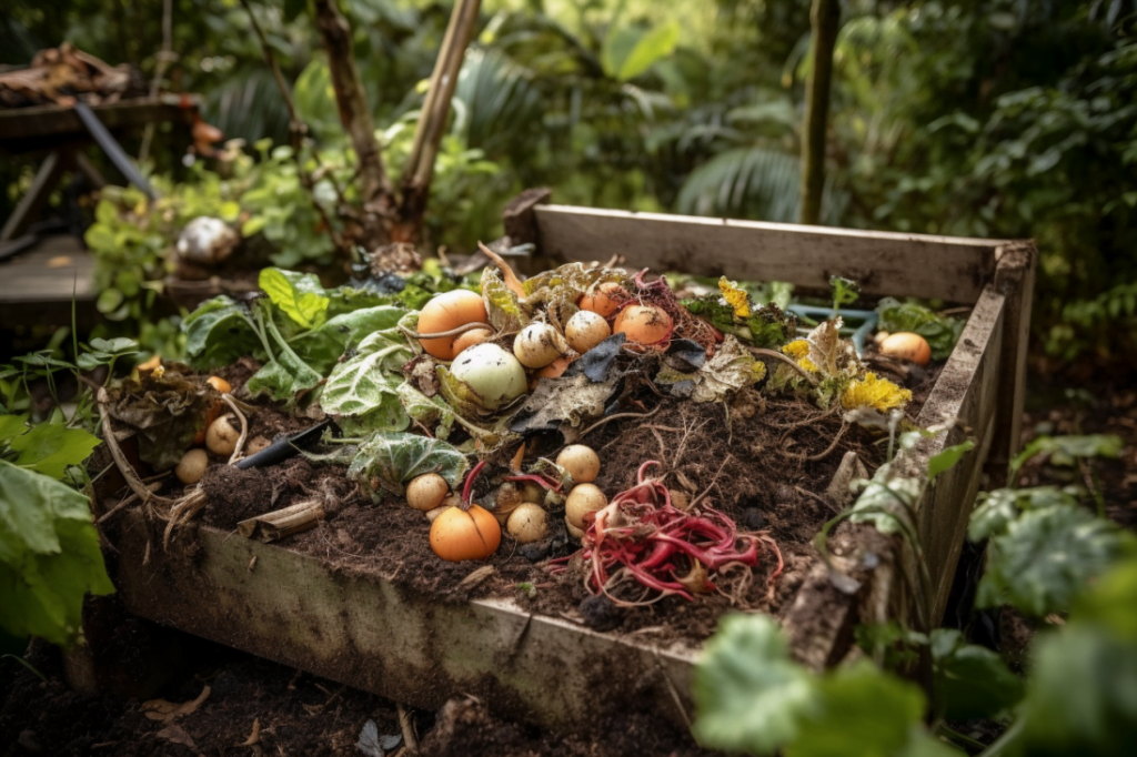 Kompostierung und Alterung von organischem Material für den Cannabisanbau