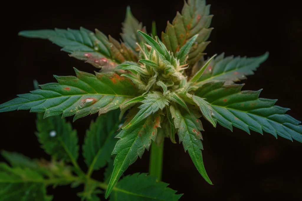 Bormangel bei Cannabis