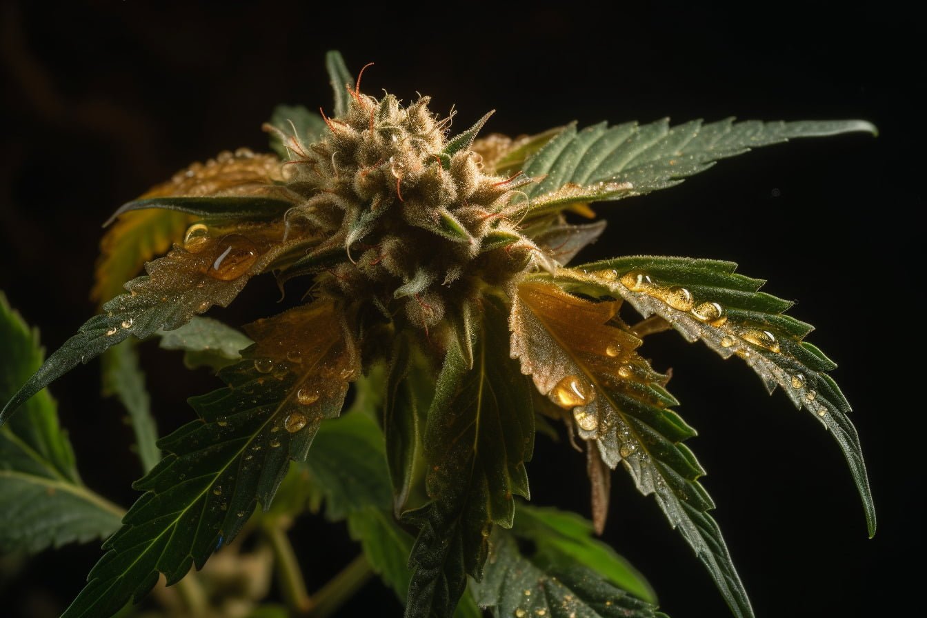 Boron deficiency in cannabis