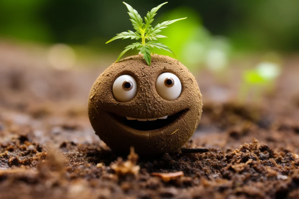 smiling hemp seeds. Iam so cute :)