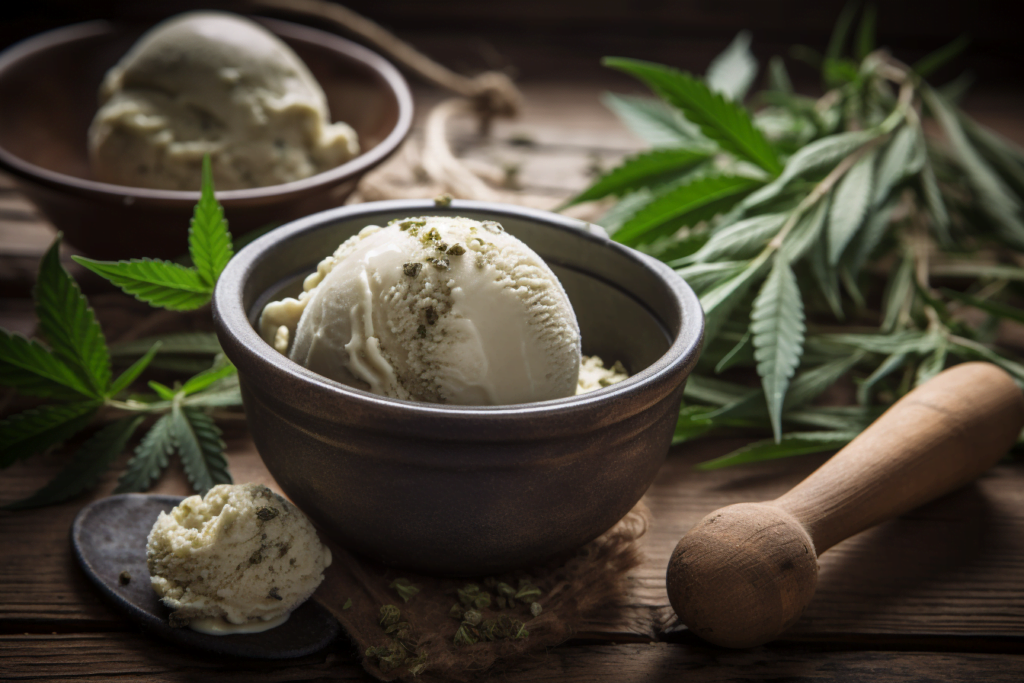 Recept na domácí konopnou zmrzlinu